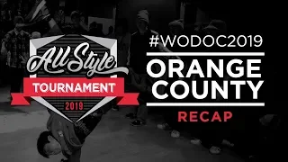All Styles Tournament - Orange County 2019 #WODOC19