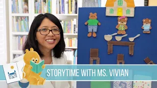 Mini Puppet Storytime with Ms. Vivian - "Goldilocks and the Three Bears"