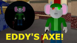 How to get "EDDY'S AXE" BADGE + EDDY MORPH/SKIN in PIGGY RP: THE INFECTION ADVENTURE! - Roblox