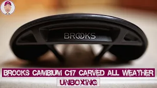 Седло Brooks Cambium C17 Carved All Weather black (unboxing, обзор)