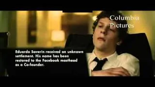 The Social Network Final Scene 1