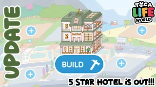 Toca Boca New Update 5 STAR HOTEL is OUT! Nova Atualização Toca Life World Hotel 5 Estrelas