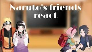 Naruto and he's friends reacts to their futures and ship /SasuSaku naruhina