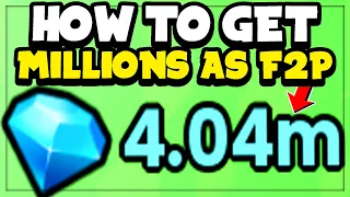 How to get MILLIONS of GEMS as F2P In Pet Sim 99! (Free to Play)