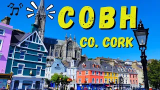 COBH, County Cork, Ireland. Walking Tour | TITANIC | Cathedral | Deck of Cards Houses.