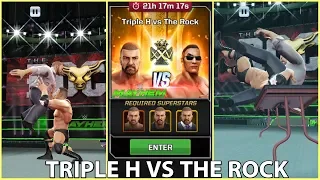 Triple H Vs The Rock  ` WWE Mayhem
