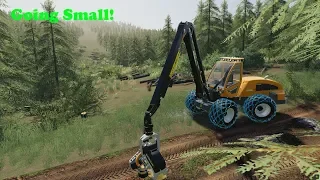 FS19 | Forestry On Holmåkra | Smaller Machines! | Timelapse | S01 EP1