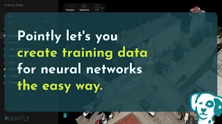 3D point cloud classification with Pointly - generate training data easily