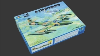 Trumpeter 1/48 A-37A Dragonfly Scale Model Review