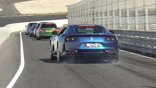 Supercars Accelerating, Powerslides! Koenigseggs, P1 GTR, Chiron, SVJ, GTO, Senna, 918, SLR, Veyron!