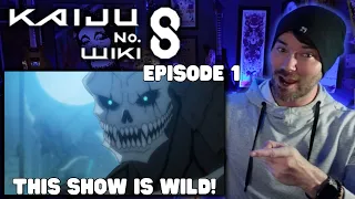 WHAT IS THIS SHOW!? - Kaiju No.8 - E1 - The Man Who Became a Kaiju ( REACTION )