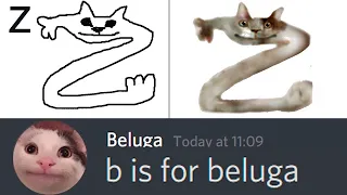 Learn the Alphabet with Beluga cat