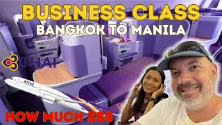 Business Class Flight to Manila from Bangkok on Thai Airways