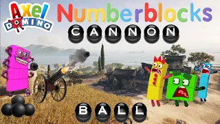 Numberblocks Cannon Ball