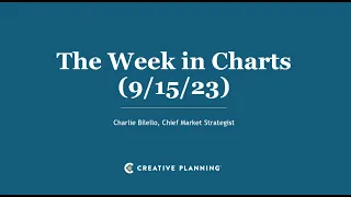 A Second Wave of Inflation? | The Week in Charts (9/15/23) | Charlie Bilello | Creative Planning