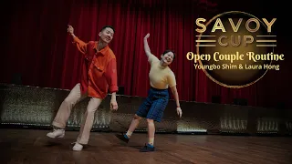 Savoy Cup 2023 - Open Couple Routine - Youngbo Shim & Laura Hong