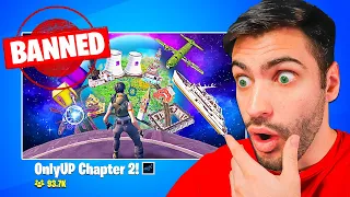 Fortnite ONLY Up *BANNED* World Records