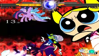 Mugen 1.0 - Blossom (Jp)/UMvC3 Twilight Sparkle /Nightmare Sparkle vs Bubbles (Jp)/Trixie/Lyra