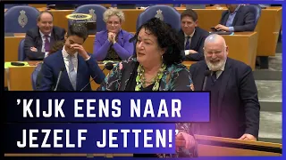 Caroline ander Plas zet Jetten in de hoek, kijk naar je eigen kabinet.