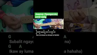 Jeepney (Spongecola) cover song with chords and lyrics
