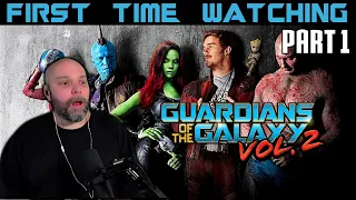 DC fans  First Time Watching Marvel- Guardians of the Galaxy Vol. 2 - Movie Reaction -Part 1/2