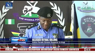 Ritual Killing: Police Parade Sixteen Suspects In Kogi