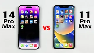 iPhone 14 Pro Max vs iPhone 11 Pro Max SPEED TEST! | WOW 😱