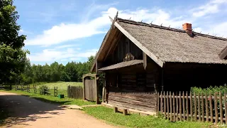 Ethnic belarusian village of the XIX cent.(Белорусская деревня-музей 19 века. Строчица)