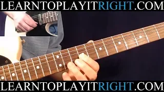 Hotel California Solo Lesson 1/3 - Note by Note - Eagles