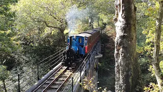 No.6 Douglas on the Talyllyn Railway during October 2021