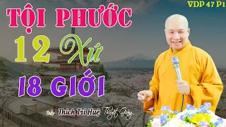 Tội Cũng Do Đây Và Phước Cũng Do Đây - 12 xứ 18 giới cực hay. Thầy Thích Trí Huệ vdp 47/1