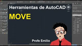 Comando MOVE en AutoCAD