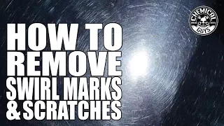 How To Remove Swirl Marks Scratches and Water Spots In One Step - Chemical Guys VSS