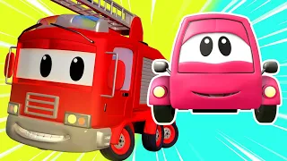 Авто Патруль -  Автомобильный патруль и проишествие с маленькой розовой машинкой - мультфильм