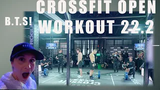 CROSSFIT OPEN WORKOUT 22.2 LIVE AT ROGUE HQ | B.T.S | OUR THOUGHTS AND EXPERIENCE