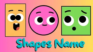 Shapes Name with Pictures in English | Shapes Name for Class Nursery | Shapes Name for Kindergarten
