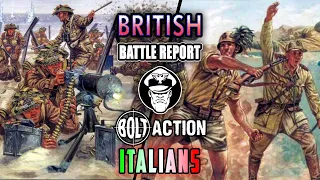 British Vs Italians - 1000pts Mid War - Bolt Action! 2nd Ed.