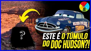 ACHEI O LOCAL ONDE O DOC HUDSON FOI ENTERRADO | carros, carros 3, disney e pixar