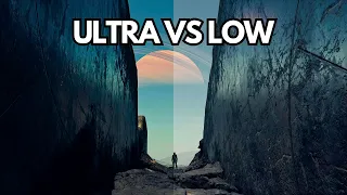 ULTRA VS LOW - STARFIELD PRESET COMPARISON