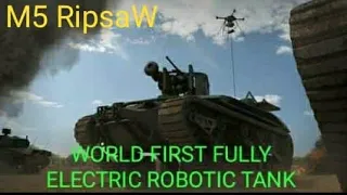 Ripsaw M5 First Electric Robotic Tank