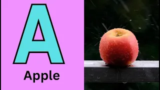 English alphabet | Learn alphabet A to Z | ABC preschool book learning A for APPLE phonetics