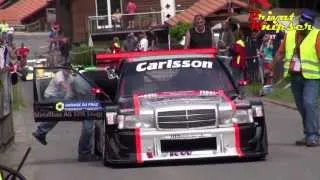 Reto Meisel 2013 im MB 190er Judd V8 RM1 // Bergrennen La Roche La Berra Hillclimb Fantastic Sound