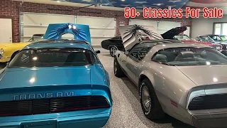 Classic Car Dealership Walk Around! Coyote Classics Weekly Walk Around