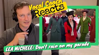 Vocal Coach REACTS - Lea Michele "Don't Rain On My Parade" Macy's Thanksgiving Day Parade 2022