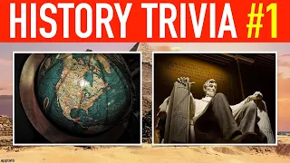 HISTORY TRIVIA QUIZ #1 - 10 World History Trivia General Knowledge Questions and Answers | Pub Quiz