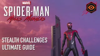 Spider-Man: Miles Morales | All Stealth Challenges - How To Get Ultimate (Gold)