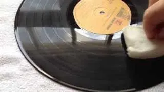 Magic Eraser as a Vinyl Cleaner