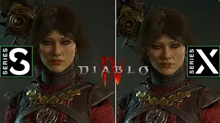 Diablo IV Open Beta | Xbox Series X vs S | Graphics Comparison | 60 FPS TEST + Gameplay |