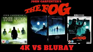 John Carpenter's The Fog 4k Bluray Collector's Edition & Steelbook. 4k Vs Bluray Picture Comparison