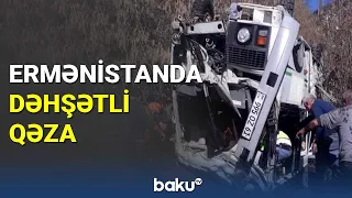 Ermənistanda dəhşətli qəza - BAKU TV